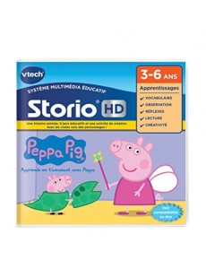 VTech Jeu HD Storio PEPPA PIG, 273405 - Version FR