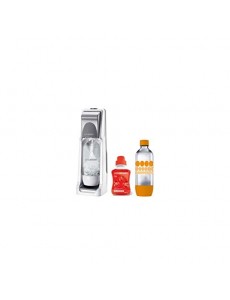 SODASTREAM - Pack Machine a soda COOL Titan + 1 Concentré cola + 1 bouteille Grand modele PET