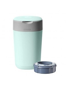 Tommee Tippee Poubelle à Couches Twist & Click Sangenic TEC, Contient Jusqu’à 30 Couches, Protection Anti-Odeur et Anti-Germe