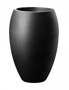 Pot de Fleurs Haut 59 cm Gris Antracite