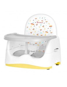 Badabulle Home&Go Sun Réhausseur de Chaise Confort, Compact, Pliable, Evolutif avec Tablette Amovible