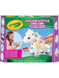 Crayola - Ma licorne à décorer - Loisir créatif - Kits d'activités - à partir de 4 ans - Jeu de dessin et coloriage