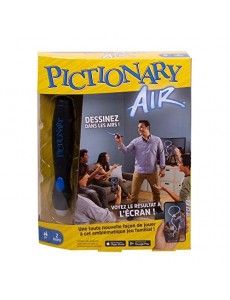 Pictionary Air, jeu de société et de dessin dans les airs, avec résultat à l'écran, version française, GJG13