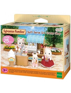 Sylvanian Families - Le Village - Le Presentoir de Glaces Italiennes - 5054 - Commerce - Mini Poupées