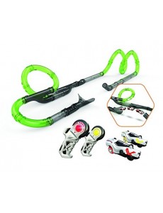 Exost Loop - Circuit de Voiture - Infinite Racing Set - Tubes XXL à Assembler - Loopings et Grand Saut Inclus