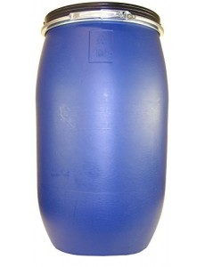 Belli 0915 4 Fût Ouverture Totale 120 L Bleu 50 x 80 cm