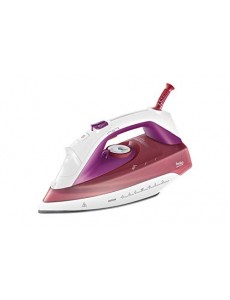 Beko – Steamxtra Pro – Fer à repasser à vapeur – 200 W –Blanc/rouge
