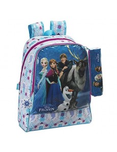 Grand Sac à Dos Adaptable + Trousse La Reine des Neiges