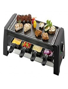 Domo Raclette pour Barbecue en Pierre - Noir - Taille Unique