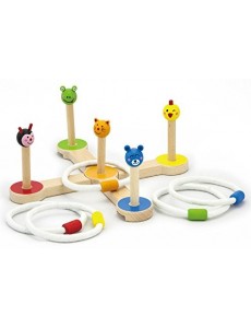 Jeu de lancé d'anneaux
