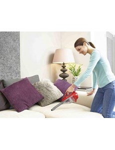 BLACK+DECKER Aspirateur de table à main sans fil, 16,2W, Design et ergonomique, Embout large, 500 ml, 10,8V, DVA315J-QW