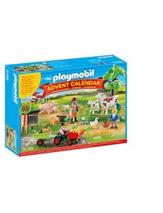 Playmobil - Calendrier de l'Avent "Animaux de la Ferme" - 70189