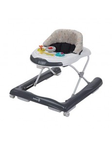 Bolid Trotteur Bebe Musical et Compact, Warm Grey