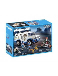 Playmobil- Fourgon Blindé, 9371