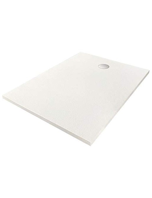 OCEANIC Receveur de douche en résine - Rectangulaire - 120x90x3,5 cm - Bonde de vidage et pieds inclus - Morenã OCEANIC Receveur de douche en résine - Rectangulaire - 120x90x3,5 cm - Bonde de vidage et pieds inclus - Morenã