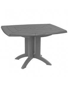 GROSFILLEX - Table de Jardin Pliante Vega ANTHRACITE