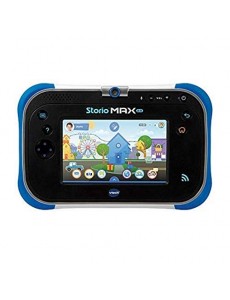 VTech - Storio Max 2.0 bleue - Tablette pour Enfant 3 ans à 11 ans - Ecran Tactile 5 pouces – Version FR