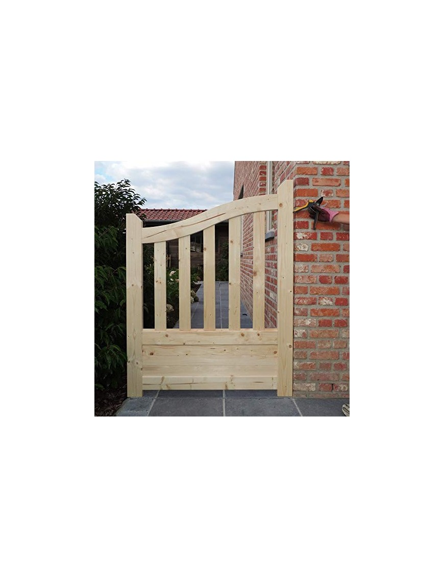 Habitat et Jardin - Portillon Jardin Bois Gand - 1 x 1.30 x 1.10m
