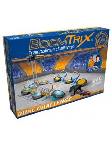 Goliath - Boomtrix Dual Challenge Set - Jeu de construction - à partir de 6 ans- Jeu de société - Jeu de billes
