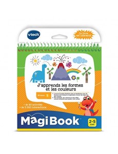 Vtech - Livre Magibook - J'apprends les couleurs les formes et les couleurs - Version FR