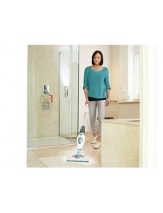 BLACK+DECKER Balai vapeur multi-surfaces, 1300W, 2 accessoires, 99,9% des Bactéries et Germes Tués sans Produit Chimique, Tem