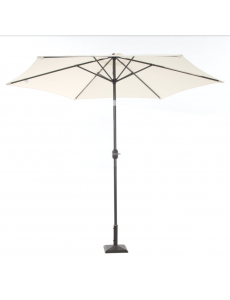 Parasol droit inclinable 3M écru