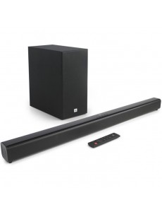 JBL SB160 - Barre de son 2.1 avec caisson de basses sans fil - 220W - Dolby Digital, Connexion HDMI - Noir