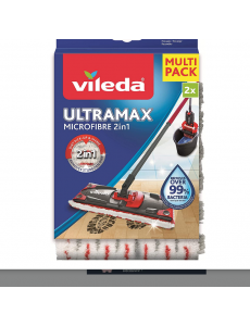 Vileda Recharge Ultramax Power 2en1 - Lot de 2