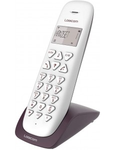 Logicom VEGA 150 Téléphone Fixe sans Fil Aubergine