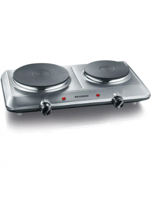 SEVERIN DK1014 Plaque de cuisson posable en fonte - Inox SEVERIN DK1014 Plaque de cuisson posable en fonte - Inox