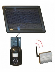 Camera de surveillance sans fil solaire
