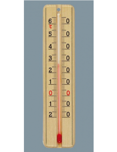 thermomètre bois clair 22 cm - STIL
