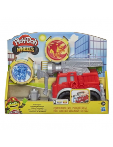 Play-Doh Wheels – Pâte A Modeler - Le Camion de Pompiers
