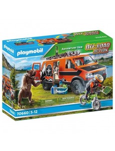 Playmobil 70660 Adventure Van Off-Road action