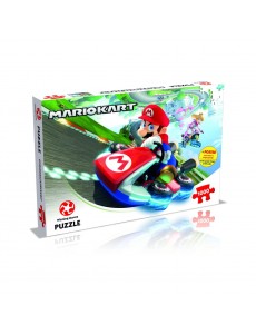 WINNING MOVES Puzzle Mario Kart Funracer 1000 pièces