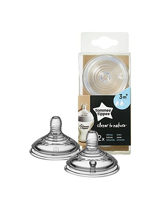 Tommee Tippee 421122 Tétine Debit Moyen (x 2) Tommee Tippee 421122 Tétine Debit Moyen (x 2)