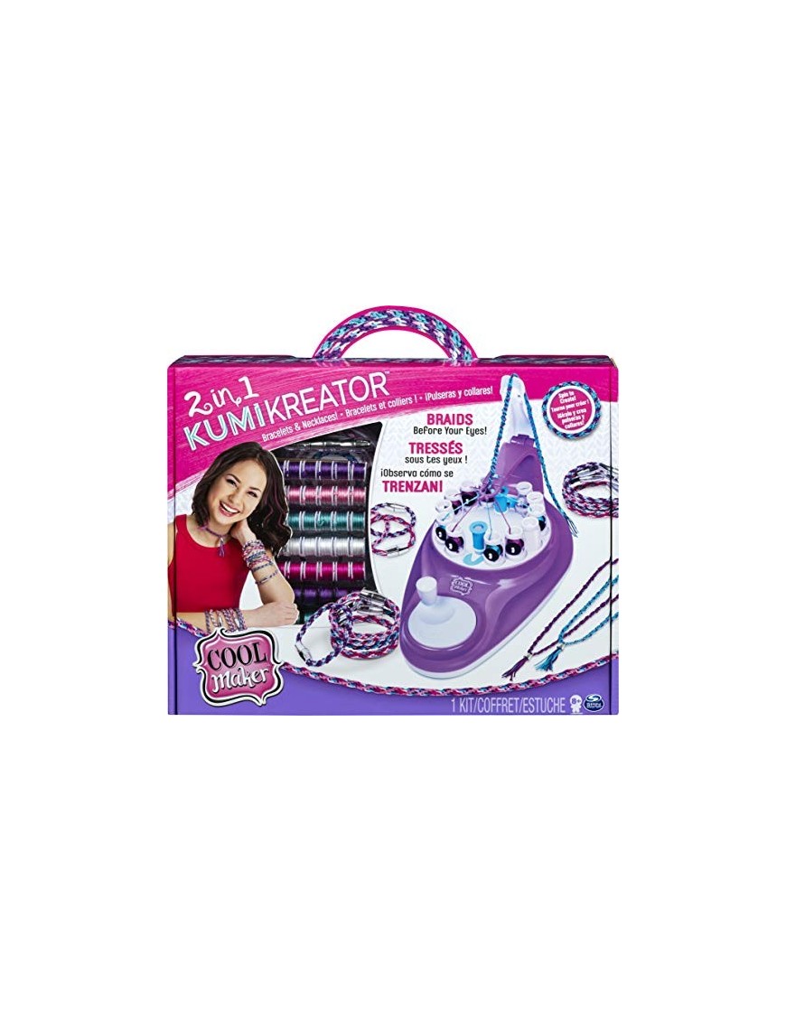 Cool Maker - 6053898 - Jouet enfant - Loisirs Créatifs - Kumi Kreator Deluxe