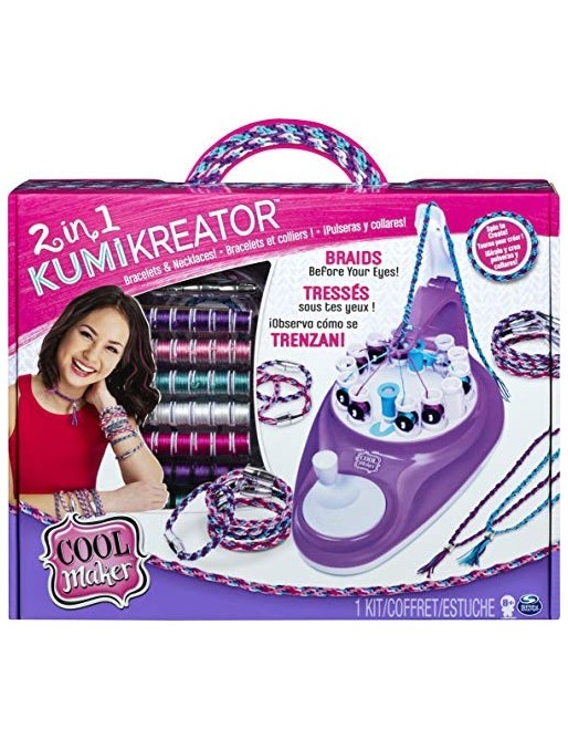 Cool Maker - 6053898 - Jouet enfant - Loisirs Créatifs - Kumi Kreator Deluxe
