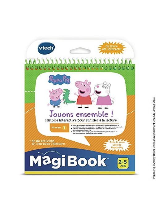 VTech Magibook-Peppa Pig, 480405 - Version FR VTech Magibook-Peppa Pig, 480405 - Version FR