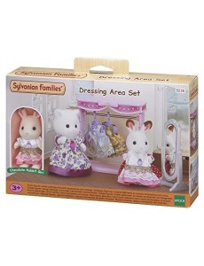 Sylvanian Families - Le Village - Le Dressing et Figurine - 5236 - Commerce - Mini Poupées