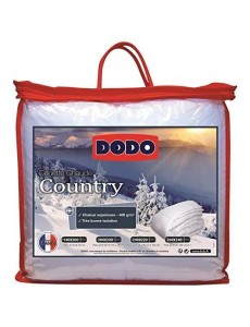 DODO Couette chaude Country 400 gr/m² 200x200 cm blanc