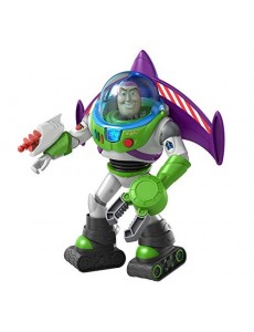 Disney Pixar Toy Story Figurine Buzz L'Éclair Super Armure avec accessoires, sons et lumières, jouet pour enfant, GTV23