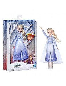 Disney La Reine Des Neiges 2 - Poupee Princesse Disney Elsa Chantante (en français) - 27 cm
