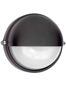 Brilliant 96107/06 Applique extérieure, Métal/Verre, E27, 60 W