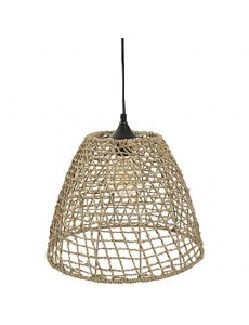 marque Atmosphera, créateur d'intérieur Suspension cône en rotin D33 cm