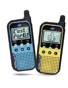 VTech - KidiTalkie, Talkie-Walkie enfants, jouet électronique éducatif – Version FR