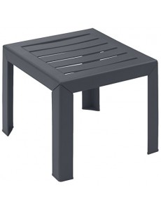 GROSFILLEX Miami Table, Anthracite, 40 x 40 cm