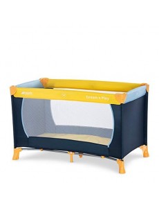 Hauck / Dream N Play / Lit Parapluie 3 Pièces / 120 x 60 cm / Naissance à 15 kg / avec Matelas et Sac de Transport / Pliable