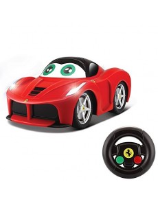 Bburago Maisto France- Véhicule à Fonction-Junior Ferrari My First RC Assortiment, 91000, Rouge