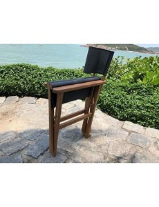 Ensemble de table + 2 fauteuils en eucalyptus fsc et textilene